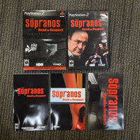 Playstation 2 - THE SOPRANOS ROAD TO RESPECT (LIMITED EDITION) [CIB]
