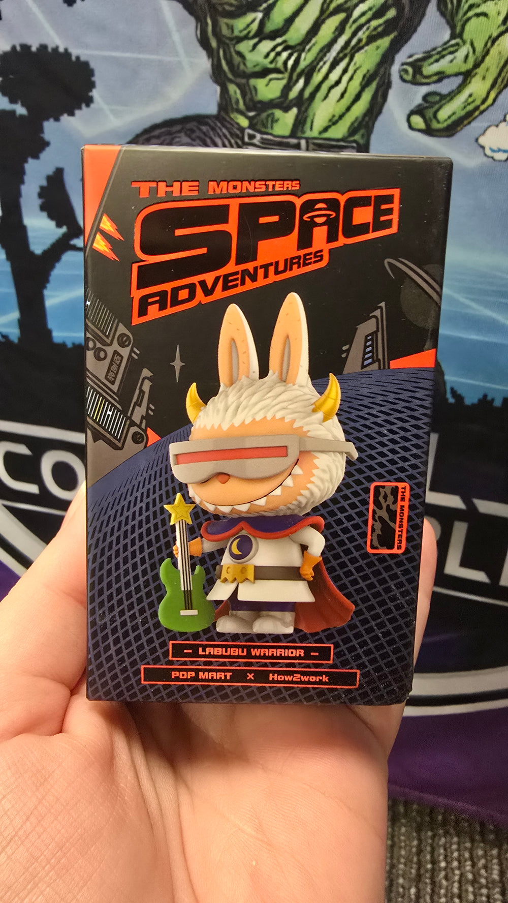 OFFICIAL/AUTHENTIC THE MONSTERS SPACE ADVENTURES BY POPMART (LABUBU) - 1 SEALED MYSTERY BOX