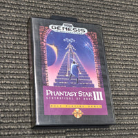 GENESIS - PHANTASY STAR 3: GENERATIONS OF DOOM [WITH MANUAL, NO POSTER]
