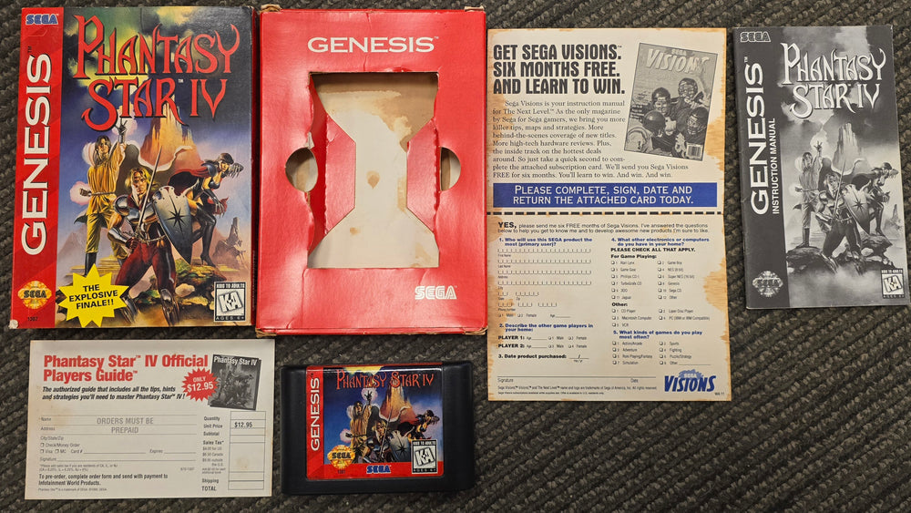 GENESIS - Phantasy Star IV {CIB}