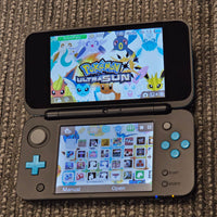 NINTENDO NEW 2DS XL CONSOLE - BLACK & TURQUOISE (SEE PICTURES FOR CONDITION)
