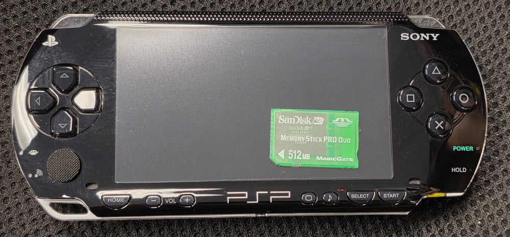 SONY PSP (BLACK) CONSOLE {MODEL-1001}