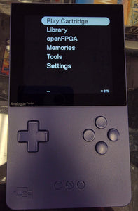 ANALOGUE POCKET GAMEBOY/GBA CONSOLE - GRAPE/PURPLE