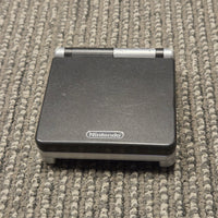 NINTENDO GBA SP CONSOLE (AGS-001) - LIMITED EDITION PLATINUM / ONYX
