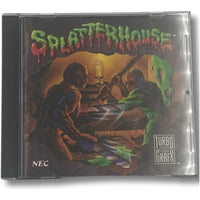 TURBOGRAFX 16 - SPLATTERHOUSE [HUCARD IN JEWEL CASE W/ MANUAL]
