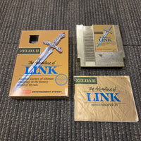 NES - The Legend of Zelda 2 - The Adventures of Link [CIB]