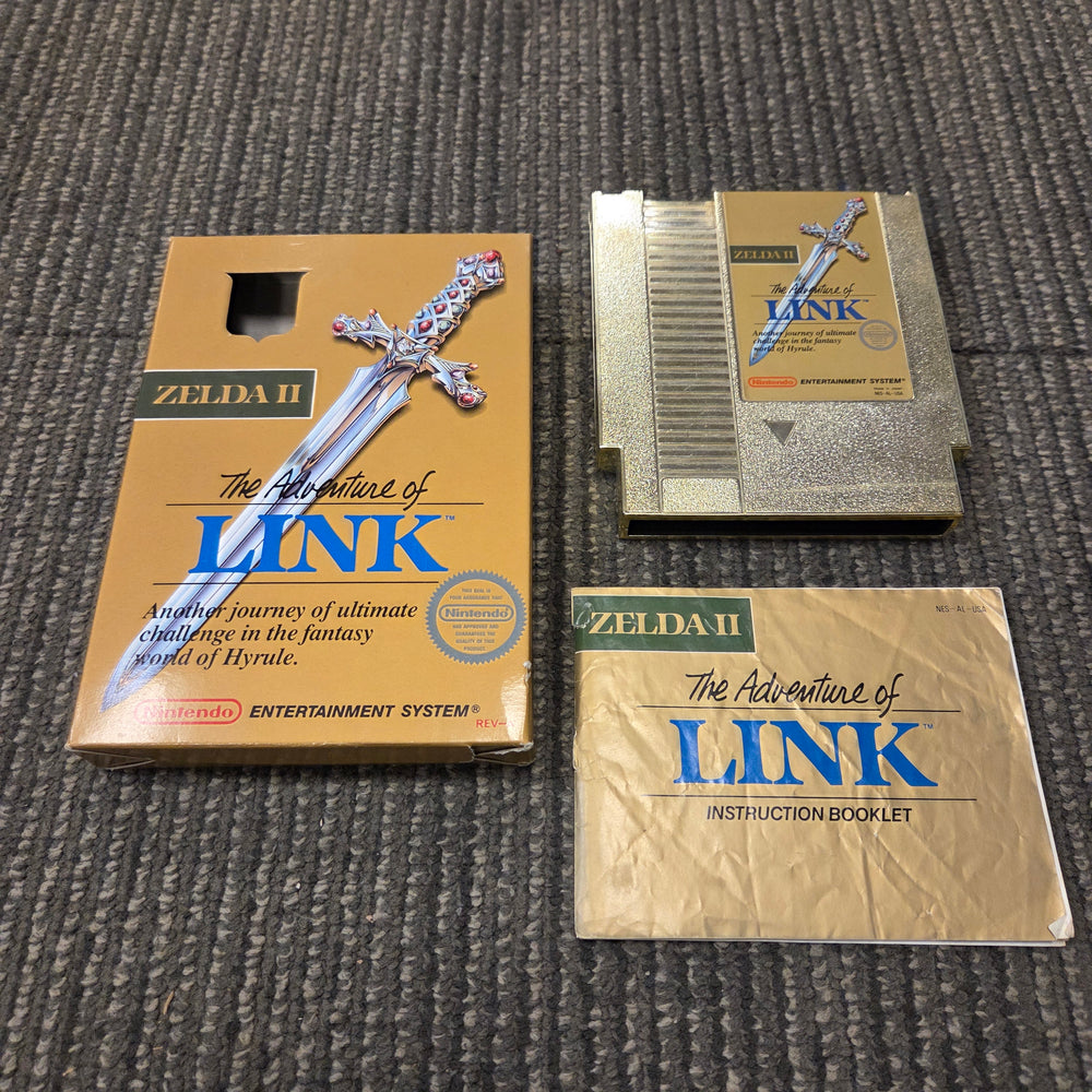 NES - The Legend of Zelda 2 - The Adventures of Link [CIB]