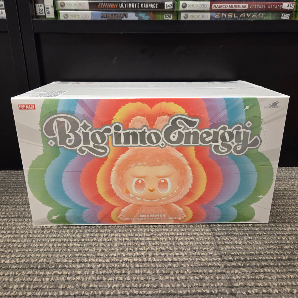 FULL SEALED CASE OF 6 AUTHENTIC BIG INTO ENERGY LABUBU BY POP MART