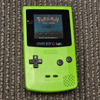 GAMEBOY COLOR CONSOLE - KIWI (GREAT CONDITION!)
