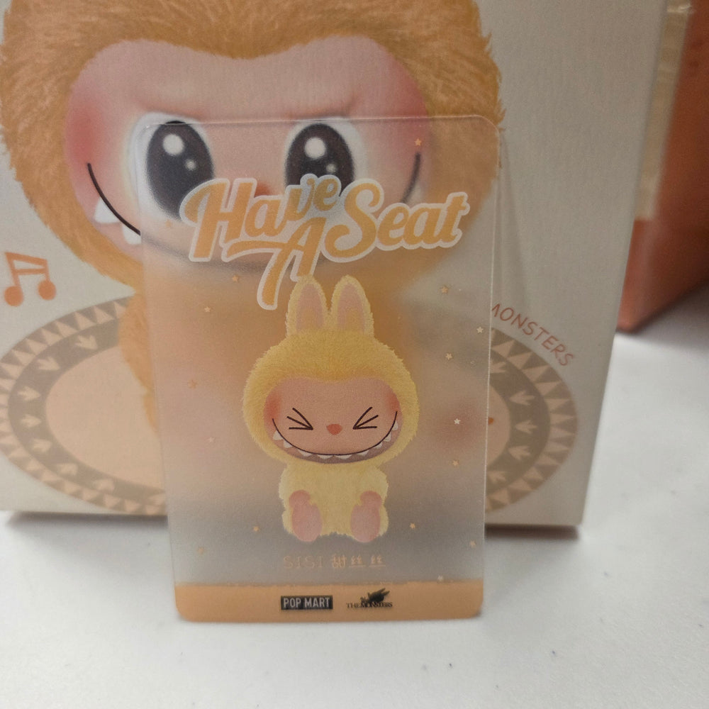 OFFICIAL/AUTHENTIC LABUBU BY POPMART HAVE A SEAT: SISI (1 OPENED BOX)