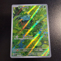 Pokemon TCG - “Pokemon: Scarlet & Violet 151” Bulbasaur (166/165) Near Mint Secret Rare Holographic Single Card [NM]
