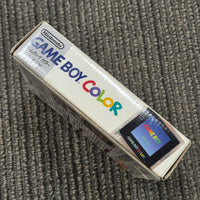 GAMEBOY COLOR CONSOLE *CIB* - JAPAN EXCLUSIVE TRANSLUCENT CLEAR (AMAZING CONDITION!)

