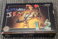 SNES - EARTHWORM JIM 1&2 (iam8bit) [CIB]

