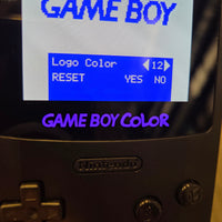 NINTENDO GAMEBOY COLOR CONSOLE - BLACK (IPS BACKLIT TOUCH SCREEN)
