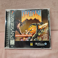 PLAYSTATION - DOOM [BLACK LABEL JEWEL CASE] [COMPLETE W/ REG CARD]
