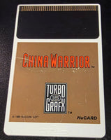 TURBOGRAFX 16 - CHINA WARRIOR [CARD ONLY]
