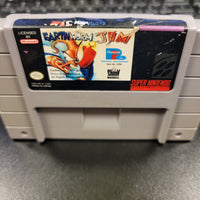 SNES - Earthworm Jim [OK CONDITION, AS PICTURED]