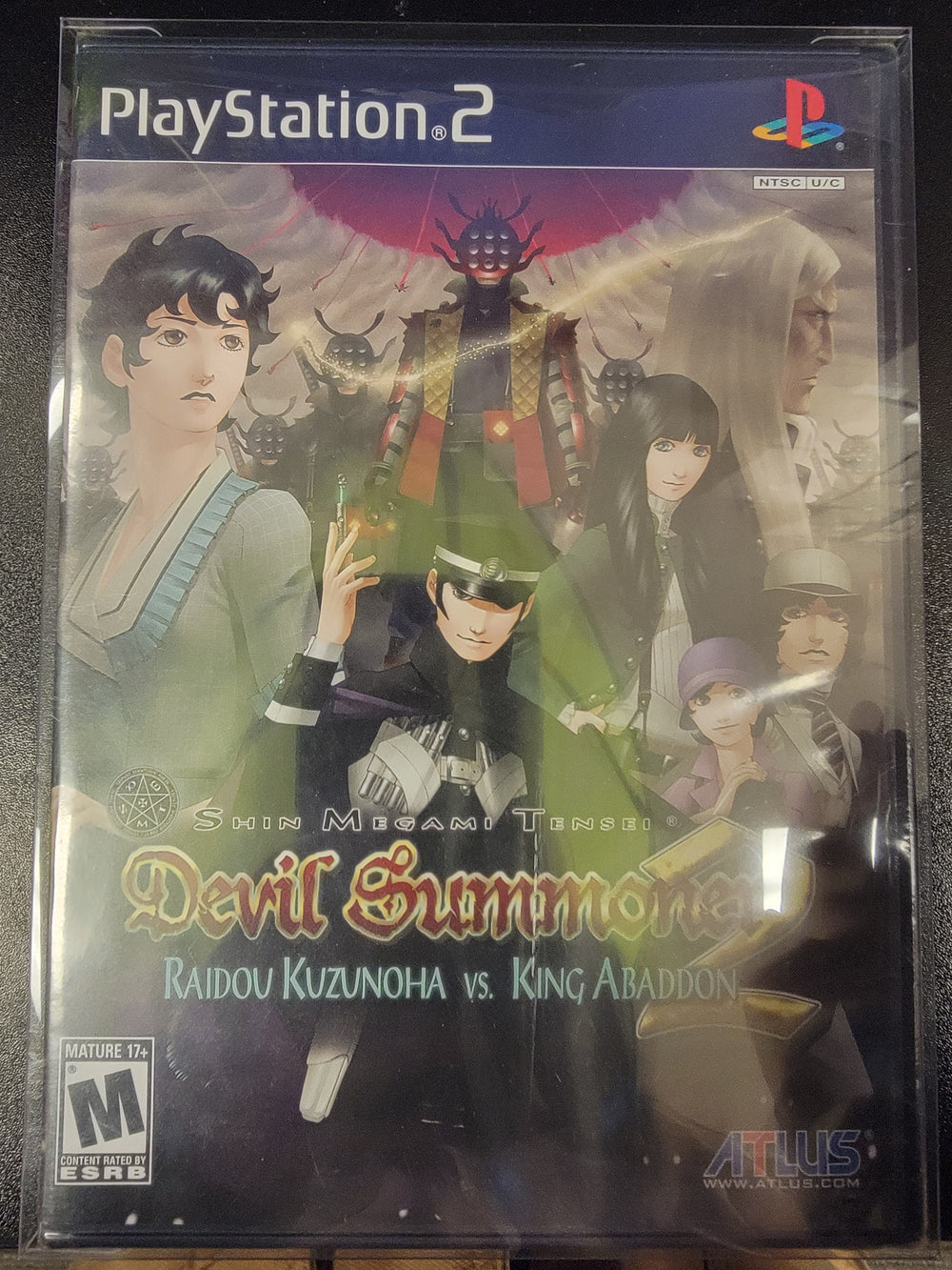 PLAYSTATION 2 - SHIN MEGAMI TENSEI DEVIL SUMMONER 2: RAIDOU KUZUNOHA VS. KING ABADDON [SEALED!!!]