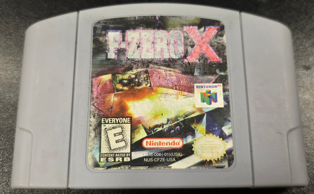 N64 - F Zero X [CART ONLY] {FADED LABEL}