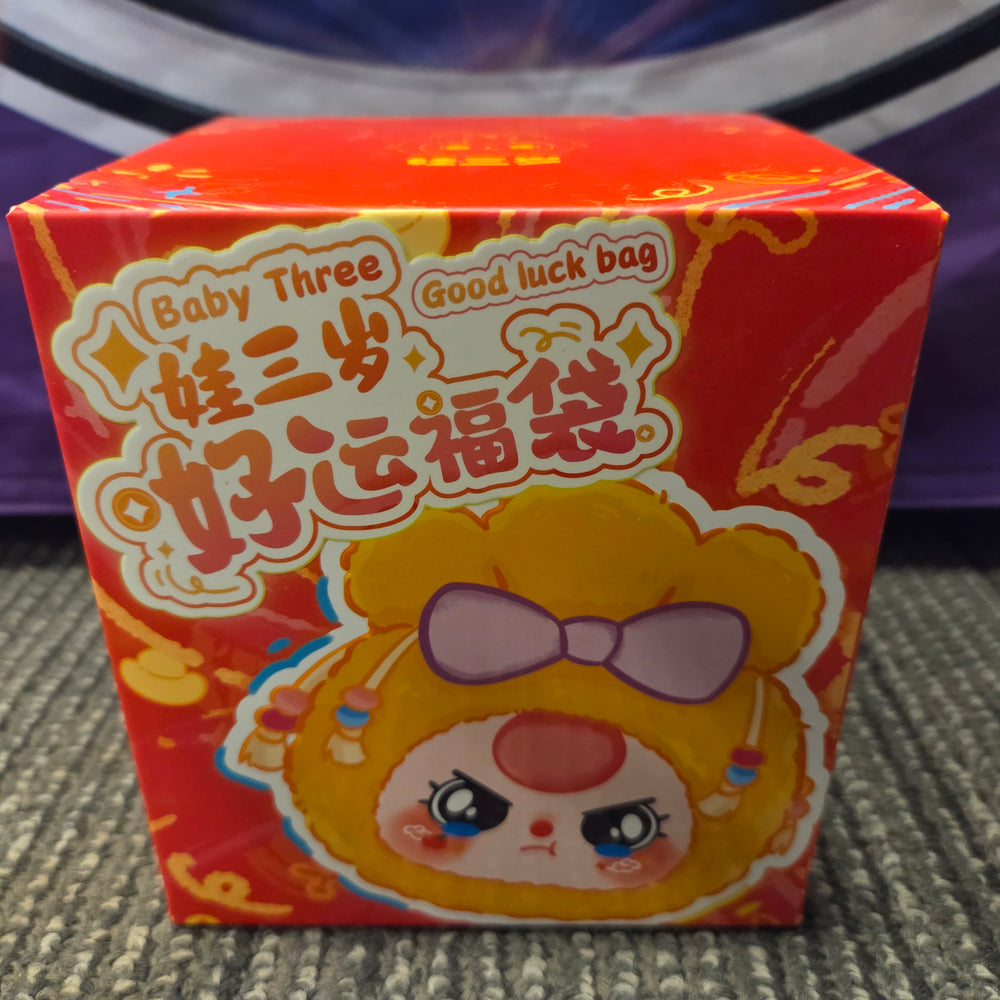 BABY THREE - Good Luck Bag Plush Bag - 1 SEALED MYSTERY BOX - BB3