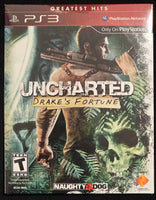 PS3 - UNCHARTED DRAKE'S FORTUNE (GREATEST HITS) [NEW/SEALED] CARDBOARD SLEEVE!! (Copy)
