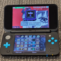 NINTENDO NEW 2DS XL CONSOLE - BLACK & TURQUOISE (SEE PICTURES FOR CONDITION)
