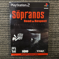 Playstation 2 - THE SOPRANOS ROAD TO RESPECT (LIMITED EDITION) [CIB]
