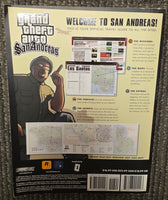 GAME GUIDES - GRAND THEFT AUTO SAN ANDREAS (WITH MAP FOLD OUT) [GOOD CONDITION]
