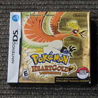 DS - POKEMON HEART GOLD [CIB IN BIG BOX W/ POKEWALKER!]

