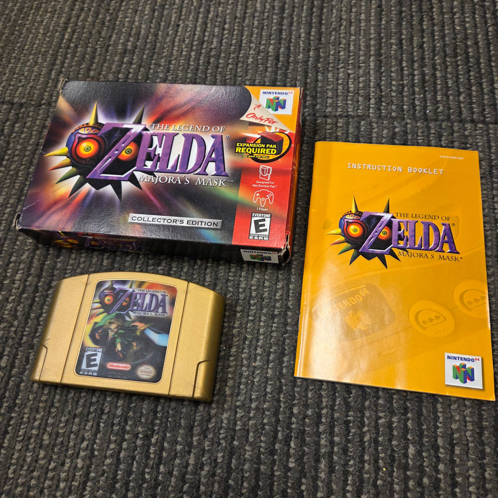 N64 - THE LEGEND OF ZELDA: MAJORA'S MASK COLLECTOR'S EDITION [CIB!]