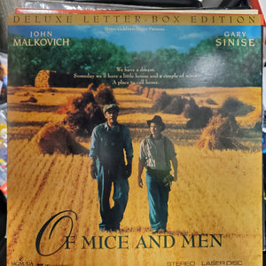 LASERDISC - OF MICE AND MEN (DELUXE LETTERBOX EDITION)