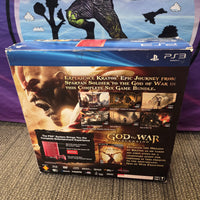 Sony PS3 God Of War Ascension Legacy Bundle Super Slim Console - Playstation 3 *INCLUDES GOW 1, 2, 3, AND ASCENSION*
