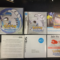 DS - POKEMON SOUL SILVER [CIB W/ POKEWALKER!]
