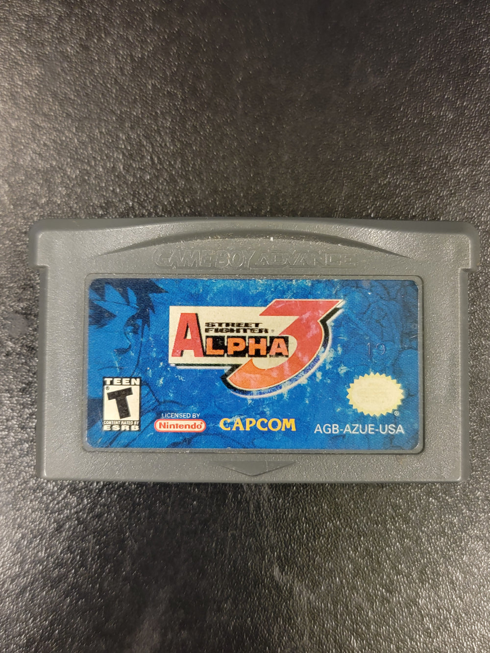 GBA - Street Fighter Alpha 3 [FADED LABEL]