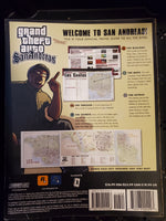 GAME GUIDES - GRAND THEFT AUTO SAN ANDREAS (WITH MAP FOLD OUT)
