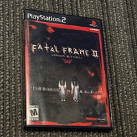 PLAYSTATION 2 - FATAL FRAME II (2) [CIB, TESTED! GREAT CONDITION!]

