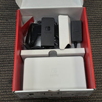 NINTENDO SWITCH OLED CONSOLE - WHITE JOYCONS [WITH BOX]
