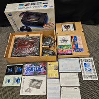 Sega Saturn Console *Complete In Box* {Contents Still Has Original Bags}