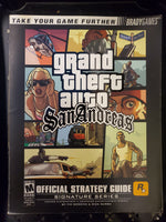 GAME GUIDES - GRAND THEFT AUTO SAN ANDREAS (WITH MAP FOLD OUT)
