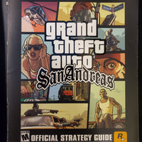 GAME GUIDES - GRAND THEFT AUTO SAN ANDREAS (WITH MAP FOLD OUT)