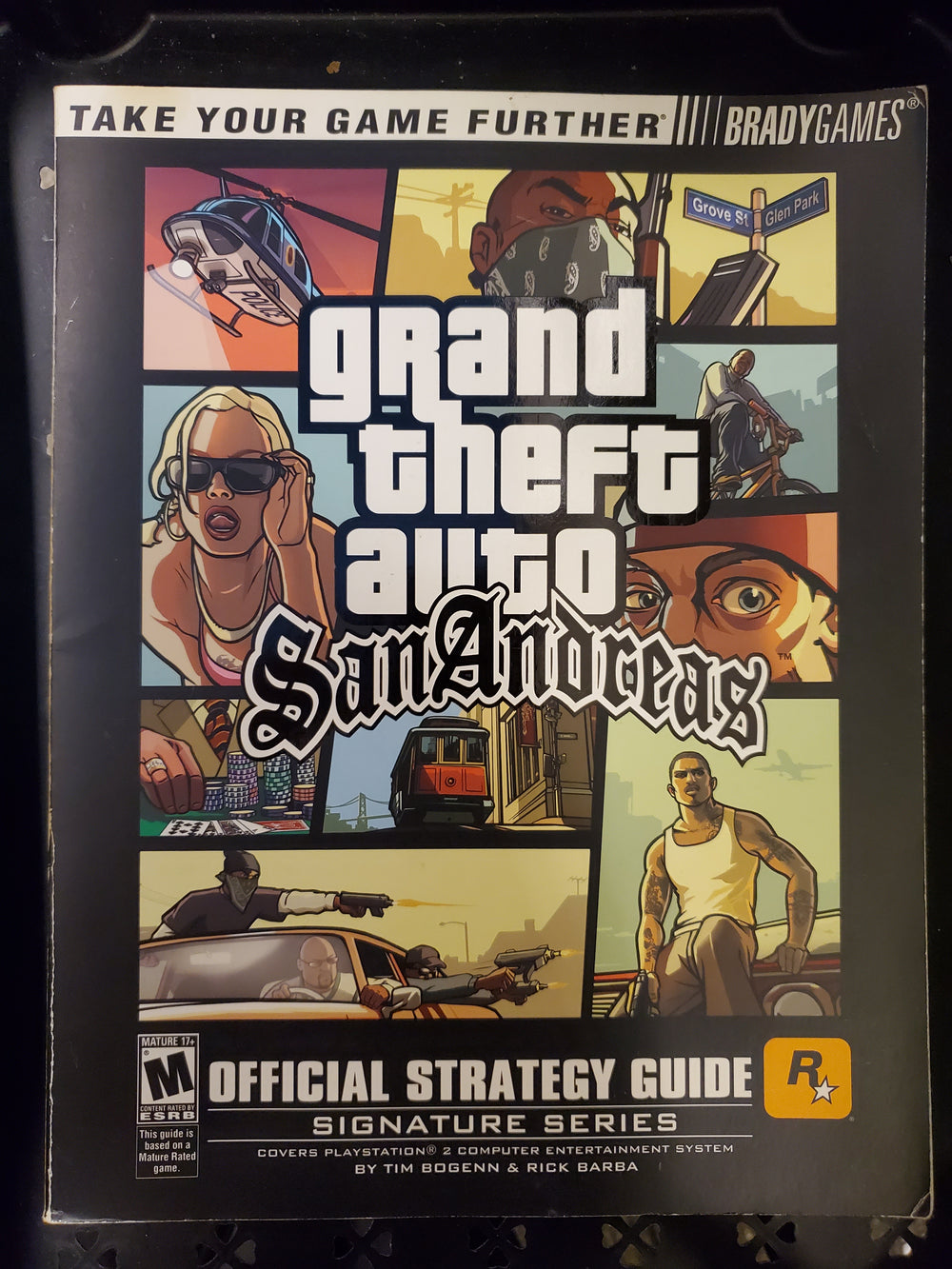 GAME GUIDES - GRAND THEFT AUTO SAN ANDREAS (WITH MAP FOLD OUT)