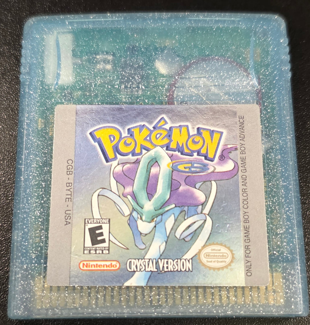 GBC - Pokemon Crystal *New Save Battery* {AUTHENTIC!}