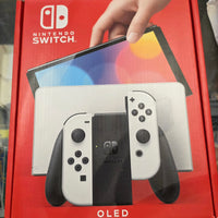 NINTENDO SWITCH OLED CONSOLE - WHITE (CIB)
