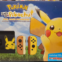 NINTENDO SWITCH LET'S GO PIKACHU & EEVEE CONSOLE (CIB)