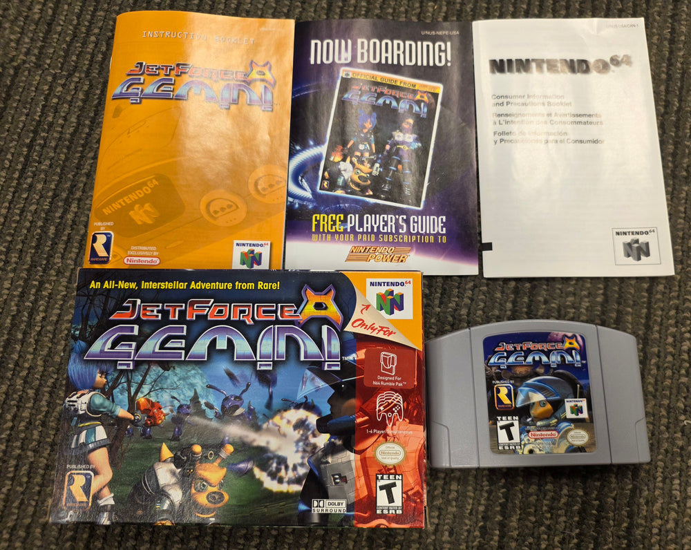 N64 - JET FORCE GEMENI {CIB}