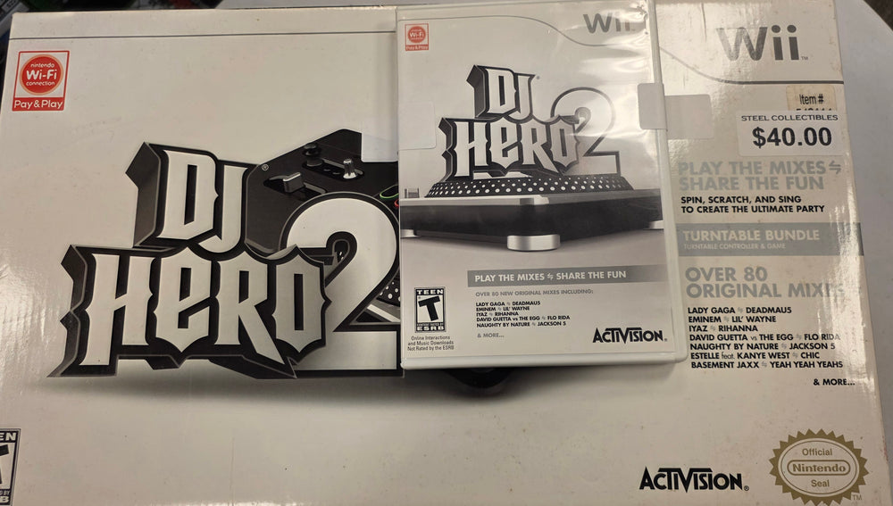 DJ Hero 2 Wii Bundle!