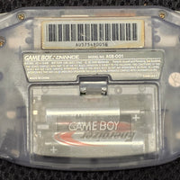 NINTENDO GAMEBOY ADVANCE - CLEAR GLACIER