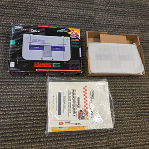 NINTENDO *NEW* 3DS XL CONSOLE - SUPER NINTENDO SPECIAL EDITION *LIKE NEW* {CIB} SNES