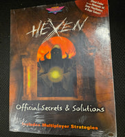 GAME GUIDES - HEXEN OFFICIAL SECRETS & SOLUTIONS (NEW/SEALED)
