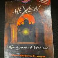 GAME GUIDES - HEXEN OFFICIAL SECRETS & SOLUTIONS (NEW/SEALED)